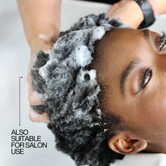Lasio Hypersilk jojoba oil droplets indicate deep hydration for frizz control.