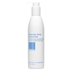 LATHER Lavender Lime Body Moisturizer bottle for daily hydration.