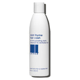LATHER Mint Thyme Hair Wash bottle showing daily cleanse for hair care