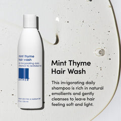LATHER Mint Thyme Hair Wash ingredients chamomile cucumber for scalp refresh