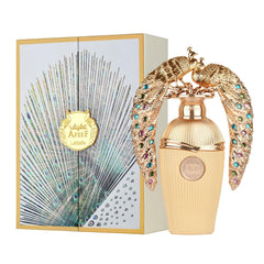 Lattafa Afeef packaging closeup showing premium, gift-ready packaging
