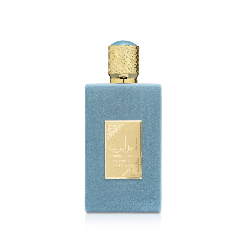 Lattafa Ameer Al Arab Imperium bottle front conveys unisex sophistication for daily wear.