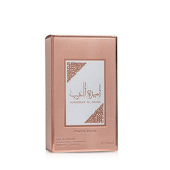 Lattafa Ameerat Al Arab Prive Rose elegance exemplifying sophistication.