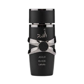 Lattafa Asad Elixir EDP 100ml bottle for bold evening wear.