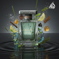 Lattafa Atlas packaging box image emphasizes premium gift-worthy presentation