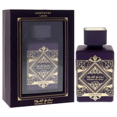 Lattafa Badee Al Oud Amethyst heart notes Turkish Rose Bulgarian Rose Jasmine for floral depth
