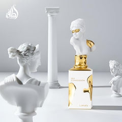 Lattafa Her Confession packaging box for gift-ready presentation.