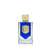 Lattafa Liam Blue Shine bottle closeup; fresh citrus notes ideal for daily wear