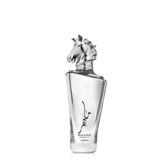 Lattafa Maahir Legacy bottle front view, premium centerpiece for daily elegance