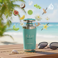 Lattafa Mayar Natural Intense atomizer close-up enables precise, easy application