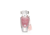 Lattafa Mohra Silky Rose bottle on vanity ideal for romantic evenings