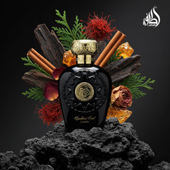 Lattafa Opulent Oud packaging, premium presentation suitable for gifts or self-indulgence.