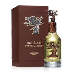 Lattafa Pride Eternal Oud box packaging with luxe branding and protection