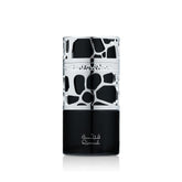 Lattafa Qimmah bottle with top notes suggests a fresh, confident first impression.