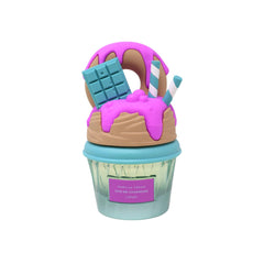 Lattafa Vanilla Freak bottle side highlights rich woody notes and lasting fragrance.