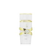 Lattafa Yara Moi bottle closeup for a long-lasting evening fragrance.