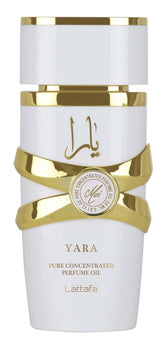 Lattafa Yara Moi top notes pear and pink pepper for vibrant evening wear
