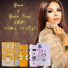Lattafa Yara Tous gift-set packaging front signals premium gifting option