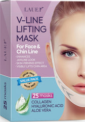 LAUER COSMETIC V-Line lifting mask packaging for convenient contouring