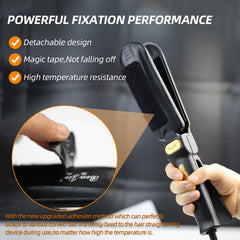 LaughYee travel-friendly attachment fits compactly for styling on the go.