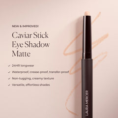 Laura Mercier Caviar Stick 24HR wear close-up showing smooth texture.