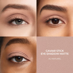 Laura Mercier Caviar Stick blend-application closeup demonstrates easy blend and build