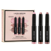 Laura Mercier Caviar Stick Mini Strapless swatch shows creamy, long-wearing color.