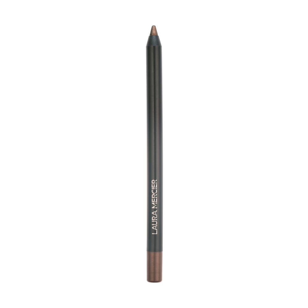 Laura Mercier Caviar Tightline Eyeliner Bronze swatch shows rich pigment and shimmer