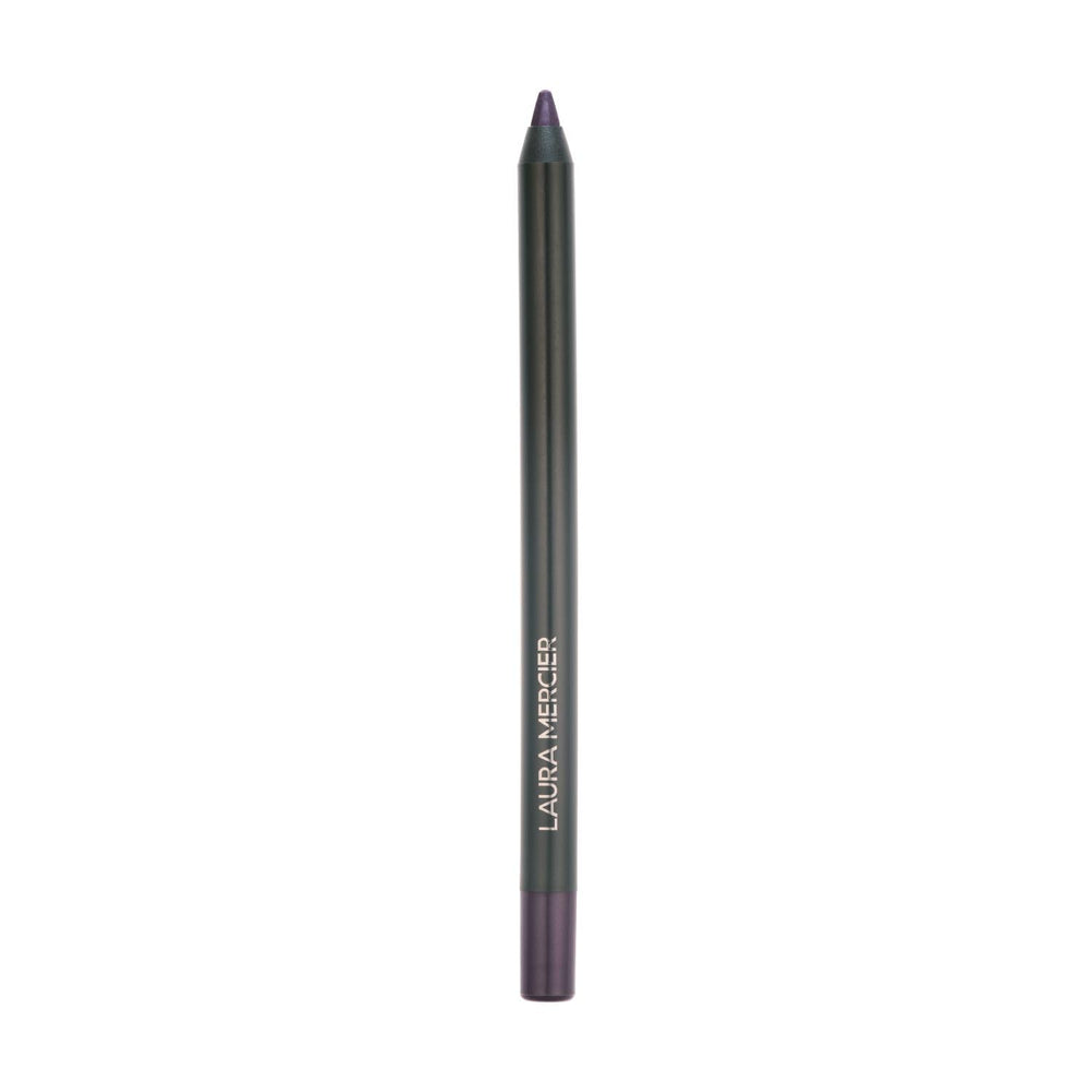 Laura Mercier Caviar Tightline Eyeliner Dark Plum swatch shows rich, long-lasting color.