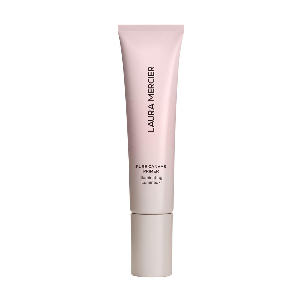 Laura Mercier Pure Canvas Primer Illuminating bottle delivers radiant glow and long wear.
