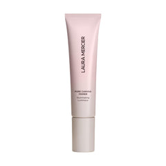 Laura Mercier Pure Canvas Primer Illuminating bottle delivers radiant glow and long wear.