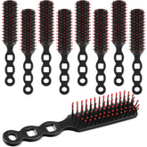 Lauwell disposable hairbrush anti-static 7.5in detangles on the go