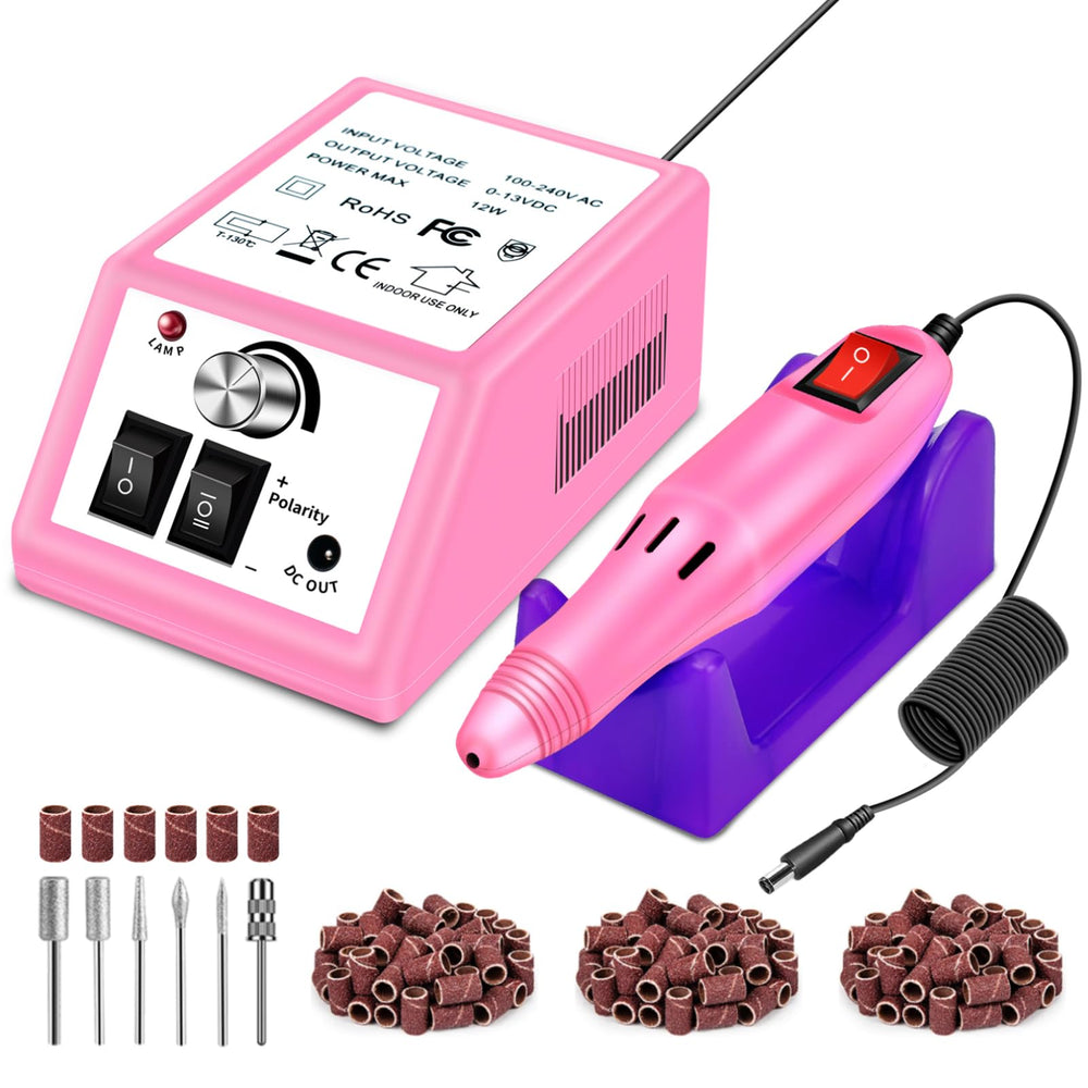 LAVAED nail drill professional handle enables precise shaping and steady performance