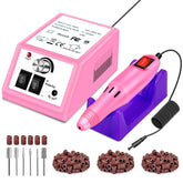 LAVAED nail drill professional handle enables precise shaping and steady performance
