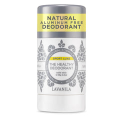 Lavanila Sport Luxe deodorant stick 2oz ready for daily, aluminum-free protection