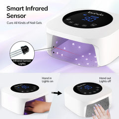 Lavinda lamp detachable base facilitates easy cleaning
