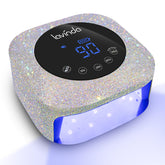 Lavinda UV LED Nail Lamp front view highlights compact design and quick gel curing potential.