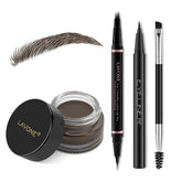 Lavone eyebrow pen microblade tip creates hair-like strokes for natural brows