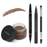 LAVONE eyebrow pen microblading Brunette creates hair-like strokes for natural brows