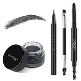 LAVONE eyebrow stamp kit packaging for quick, on-the-go touch-ups