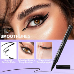 LAVONE Eyeliner Set packaging showcasing compact, travel-friendly waterproof kit.