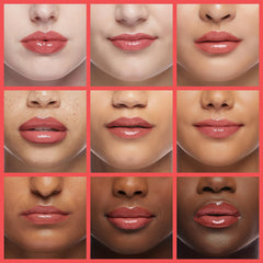 Lawless Forget the Filler gloss swatch conveys instant gloss and hydration.