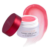 LAWLESS Forget the Filler lip mask jar in cherry vanilla for overnight hydration and plump lips.