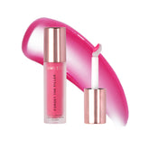 Lawless Forget The Filler lip plumper gloss application shows instant shine and smooth lips