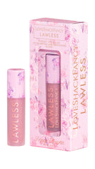 Lawless Forget The Filler gloss in Happy Thoughts pink adds radiant shine and hydration.