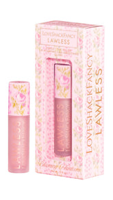 Lawless x LoveShackFancy packaging closeup highlighting premium collaboration.