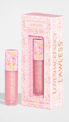 Lawless Forget The Filler wand application showing precise lip shine.