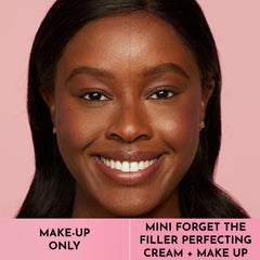 Lawless Mini Forget the Filler morning priming use highlights seamless makeup base.