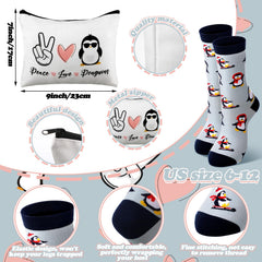 Layhit penguin socks cotton soft and comfortable for all-day wear