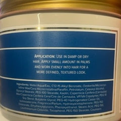 Layrite Natural Matte soft-hair detail showing easy distribution